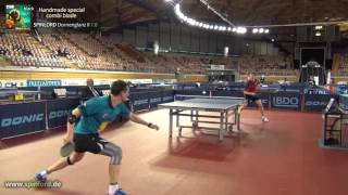 Denis Kalachevskiy at LuxOpen 2016  best rallies of 4 matches Denis plays with Dornenglanz II [upl. by Enoitna]