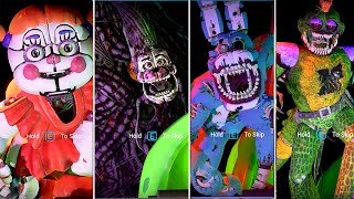 All Monty Mods in FNAF Security Breach [upl. by Fenner]