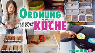 Ordnung in der Küche  9 Tricks amp Tipps  Makeover amp Roomtour [upl. by Inattyrb157]