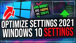 How To Optimize Windows 10 for Gaming 2024 Increase FPS and Performance [upl. by Natanoy]