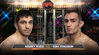 UFC Debut Tony Ferguson vs Ramsey Nijem  Free Fight [upl. by Truk]