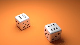 Blender Tutorial Rolling Dice Animation for Beginners [upl. by Marigolde]