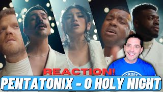 Pentatonix  O Holy Night REACTION [upl. by Sabec]