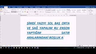 WORD KULLANMAK BİLGİSAYARDAN YAZI ÇIKARMA [upl. by Rebmit466]