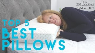 Top 5 Pillows  Best Pillow Review [upl. by Einahpetse498]