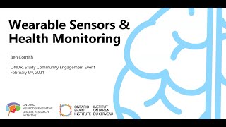 Wearable Sensors and Health Monitoring Overview through ONDRIHome [upl. by Longo]