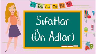 2 ve 3 Sınıf  SIFATLAR ÖN ADLAR [upl. by Gayner]