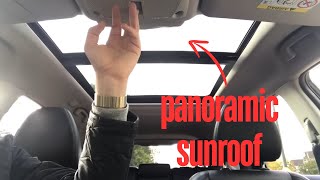 How it worksPanoramic Sunroof [upl. by Ynnot]