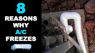 8 Reasons Why Your AC is Freezing Up [upl. by Arihk]