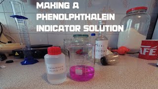 How to make 1 Phenolphthalein Indicator [upl. by Aitnas]