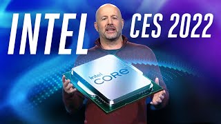 Intel at CES 2022 in 4 minutes 12th Gen Alder Lake chips [upl. by Morvin]