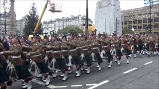 Home Coming Parade 2nd Battalion The Regiment of Scotland 2 Scots [upl. by Grata]