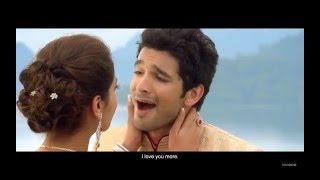 Diganth Manchale kissing [upl. by Nomor]