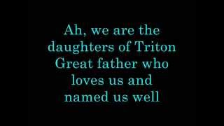 Daughters of Triton Lyrics [upl. by Sallie]