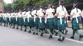 The Royal Scots Borderers 1st Battalion The Royal Regiment of Scotland Holyrood rehearsal [upl. by Bluefield]