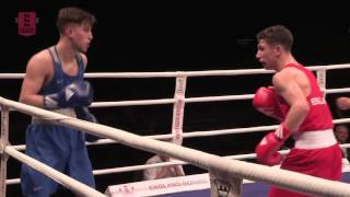 Elite Championship Final  Male 64kg Wright vs Smith [upl. by Ecyob]