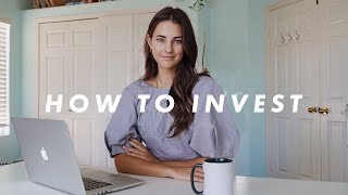 How to Start Investing for Beginners  Tips For Your 20’s [upl. by Orrocos52]