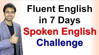 How to Speak Fluent English in 7 Days  Speaking Fluently  Awal [upl. by Sol466]