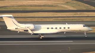 Gulfstream G550 Takeoff [upl. by Ahsened]