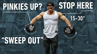 How To Build Capped Shoulders Optimal Training Explained Side Delts [upl. by Anahgem]