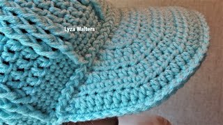 Crochet Super Easy Basic Brim  Stylish Ribbed Hat Part 3 [upl. by Ardnohs]