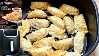 PF Chang’s Chicken Dumplings PotStickers 7qt PowerXL Air Fryer Steamer From Frozen Recipe [upl. by Hafler352]