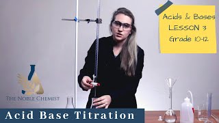 Acid Base Titration With Bromothymol Blue [upl. by Sarah]