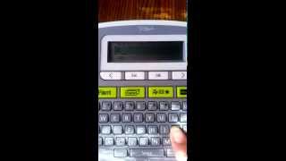 Brother ptd200 label maker [upl. by Aura]