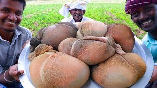 Goat Intestine Gravy  Cooking Goat Boti with Goat Lungs  Clean Goat Intestine  Village Food [upl. by Maker753]