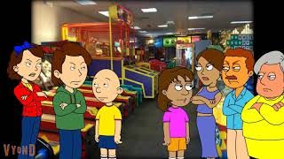 Caillou and Dora Steal a Fighter JetFire Missiles Into Their SchoolGo to CECPunishment Day [upl. by Rorry]