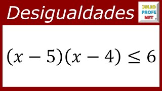 DESIGUALDADES CUADRÁTICAS  Ejercicio 3 [upl. by Llenrahc814]