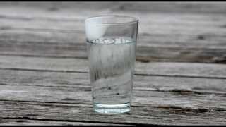 Time Lapse Test  Freezing A Glass of Water [upl. by Meeki]