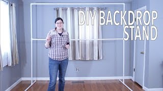 DIY PVC Backdrop  Party Planning How Tos [upl. by Nasya704]