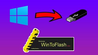 How to create a bootable Windows USB NoviCorp WinToFlash [upl. by Roseline]