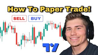 How To PAPER TRADE On TradingView Beginner Guide [upl. by Ireva]