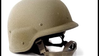 Ballistic Test US M84 PASGT Kevlar Helmet [upl. by Bedad]