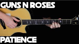 Kelly Valleau  Patience Guns N Roses  Fingerstyle Guitar [upl. by Aihsemaj]