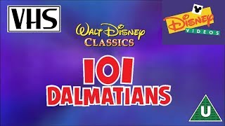 Closing to 101 Dalmatians UK VHS 1996 [upl. by Geirk912]