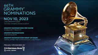 The 2024 GRAMMY Nominations Are TODAY Friday Nov 10 2023 [upl. by Sillsby]