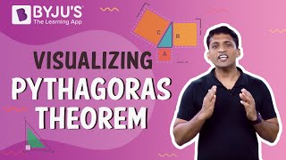 Visualizing Pythagoras Theorem  Learn with BYJUS [upl. by Bascomb745]