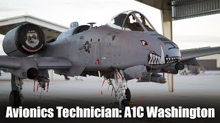 Avionics Technician A1C Washington [upl. by Erreit]