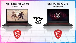 MSI KATANA GF76 2022 VS MSI PULSE GL76 2022 [upl. by Llebiram]