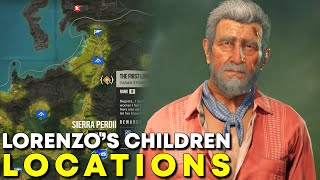 FAR CRY 6  All Lorenzos Children Locations  The Seeds Of Love Mission Map [upl. by Anuaf]