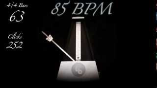 85 BPM Metronome [upl. by Marcelle411]