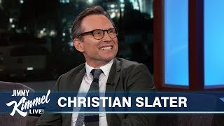 Christian Slater on New Baby Rami Malek amp Mr Robot Ending [upl. by Ellis]