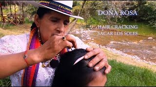 Doña Rosa Special 24 Minutes Hair Cracking Sacar los soles ASMR [upl. by Goulden351]